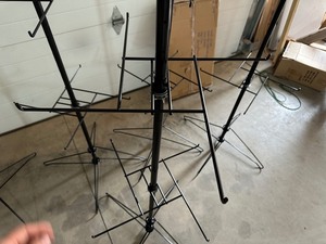 lot 200 image: 7 New Retail Racks  Spinning Displays