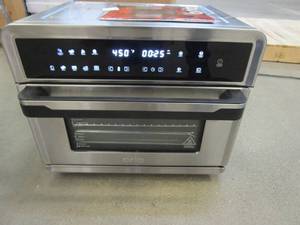 lot 30 image: ARIA All-in-1 Premium 30 Qt. Stainless Steel Touchscreen Air Fryer Toaster Oven (OUT OF BOX)