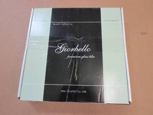 lot 75 image: Giorbello Light Gray Tint 4 in. x 12 in. x 8mm Glass Subway Tile (5 sq. ft.Case) Model G1437 - SOLD AS IS