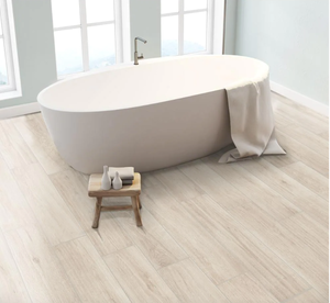 lot 90 image: Florida Tile Home Collection Chalet Natural Light Beige 8 in. x 36 in. Matte Porcelain Floor and Wall Tile (15.54 sq. ft.Case) - 6 CASES TOTAL - 93 TOTAL SQ FT