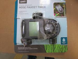 lot 205 image: Orbit 2-Outlet Hose Faucet Timer (OPEN PACKAGING)