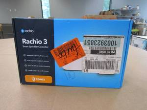 lot 221 image: Rachio R3 Smart Sprinkler Irrigation Controller, 8 Zone (OPEN BOX)