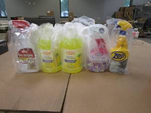 lot 227 image: Lot of Misc. Cleaning Solutions (SEE PHOTOS)