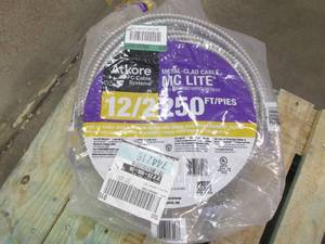 lot 230 image: AFC Cable Systems 122 x 250 ft. Solid MC Lite Cable