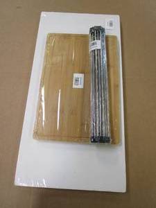 lot 186A image: Cutting Board, Drying Rack & Sink Grate Set
