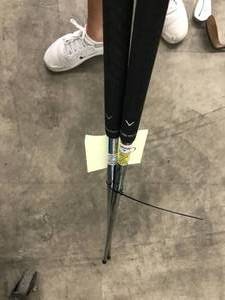 lot 81 image: USED GOLF CLUB SHAFT