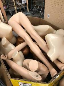 lot 139 image: MANNEQUIN BODIES