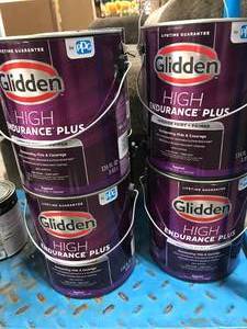 lot 159 image: GLIDDEN HIGH ENDURANCE PLUS EGGSHELL BASE PAINT