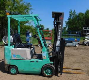lot 5 image: 1995 Mitsubishi FGC15B LP Forklift