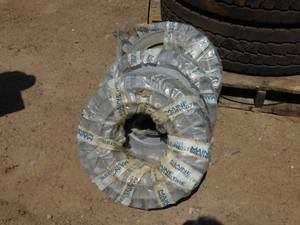 lot 36 image: 5 -  Solid Pneumatic Forklift Tires
