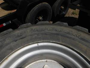 lot 37 image: 1 - OTR Outrigger Pneumatic Tire on Rim
