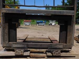 lot 45 image: Used Class III Partial Side Shift with Forks & Backrest