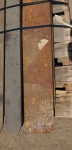lot 52 image: 2 - Sets of Shaft Style Forklift Forks
