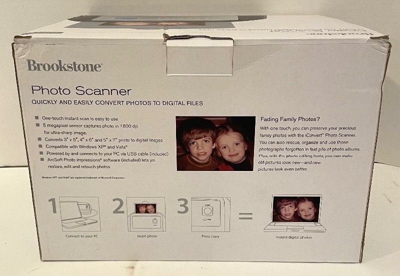 New Brookstone iConvert Photo Scanner Interesting and Unique