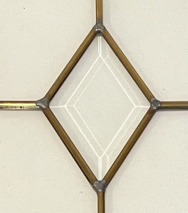 lot 130 image: Pair of Gorgeous Glass Panels