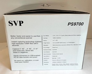 lot 97 image: New SVP 3-in-1 Photo  Film  Slide Scanner