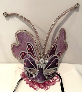 lot 100 image: Hand Painted Venetian Masks
