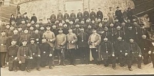 lot 112 image: Antique Military Photographic Print