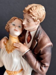 lot 26 image: Armani Guiseppe Figurine Proud Parents