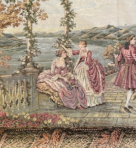 lot 267 image: Elegant German Tapestry