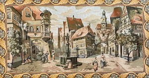 lot 282 image: Original German Luka Gobelin Tapestry