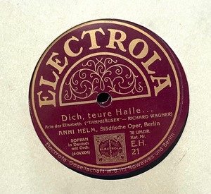 lot 299 image: Vintage German Record Collection - Vintage Electrola German Records