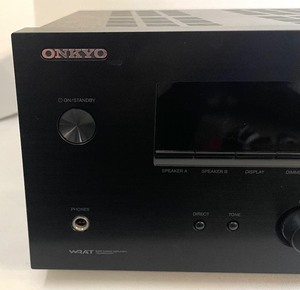 lot 304 image: Onkyo Stereo Receiver with Remote and Manual