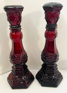 lot 311 image: Cape Cod Ruby Tableware by Avon