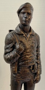 lot 327 image: Security Police Peacekeeper Resin Sculpture
