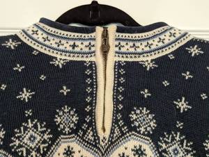 lot 152 image: Dale of Norway Half Zip Wool Sweater