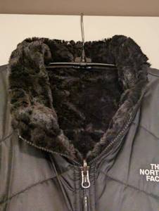 lot 170 image: North Face Black Faux Fur Lined Vest