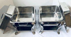 lot 346 image: Pair of Chafing Dishes