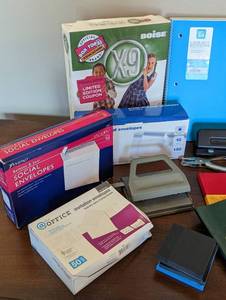 lot 45A image: Large Variety of Office Supplies