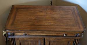 lot 45 image: Wooden Office Storage Cabinet
