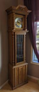 lot 189 image: Urgos Grandfather Clock