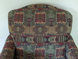 lot 205 image: Unique Upholstered Armchair