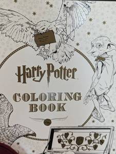 lot 227 image: Harry Potter Coloring Book and Adjustable Hat