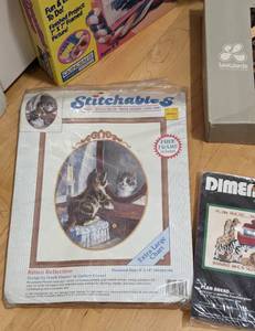 lot 230 image: Needlepoint Patterns and Hook Kits