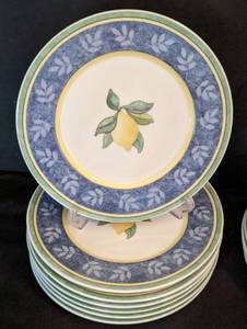 lot 16B image: Villeroy and Boch Switch 3 Bread and Butter Plates