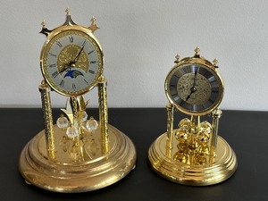 lot 56 image: Two Decorative Anniversary Clocks