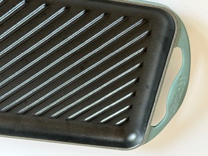lot 17A image: Le Creuset Griddle No. 33