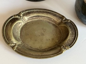 lot 95A image: Vintage Hotel Silver Plate Items