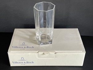 lot 48C image: Set of Four Villeroy and Boch Dover Long Drink Glasses