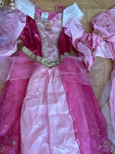 lot 464 image: Three Adorable Disney Princess Costumes and 70s Girl Costume