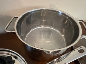 lot 428 image: Three Pieces of Quality Cookware