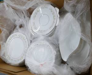 lot 20 image: Grace Fine China - setting for 12 - Rhapsody pattern