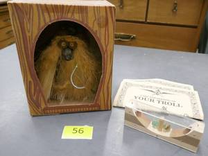 lot 56 image: Unique Troll and a marble game