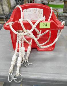 lot 74 image: Toddler swing
