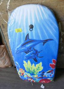 lot 86 image: New boogie Body board to try your surf skills