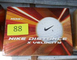 lot 88 image: Box of 12 new Nike NDX golf balls